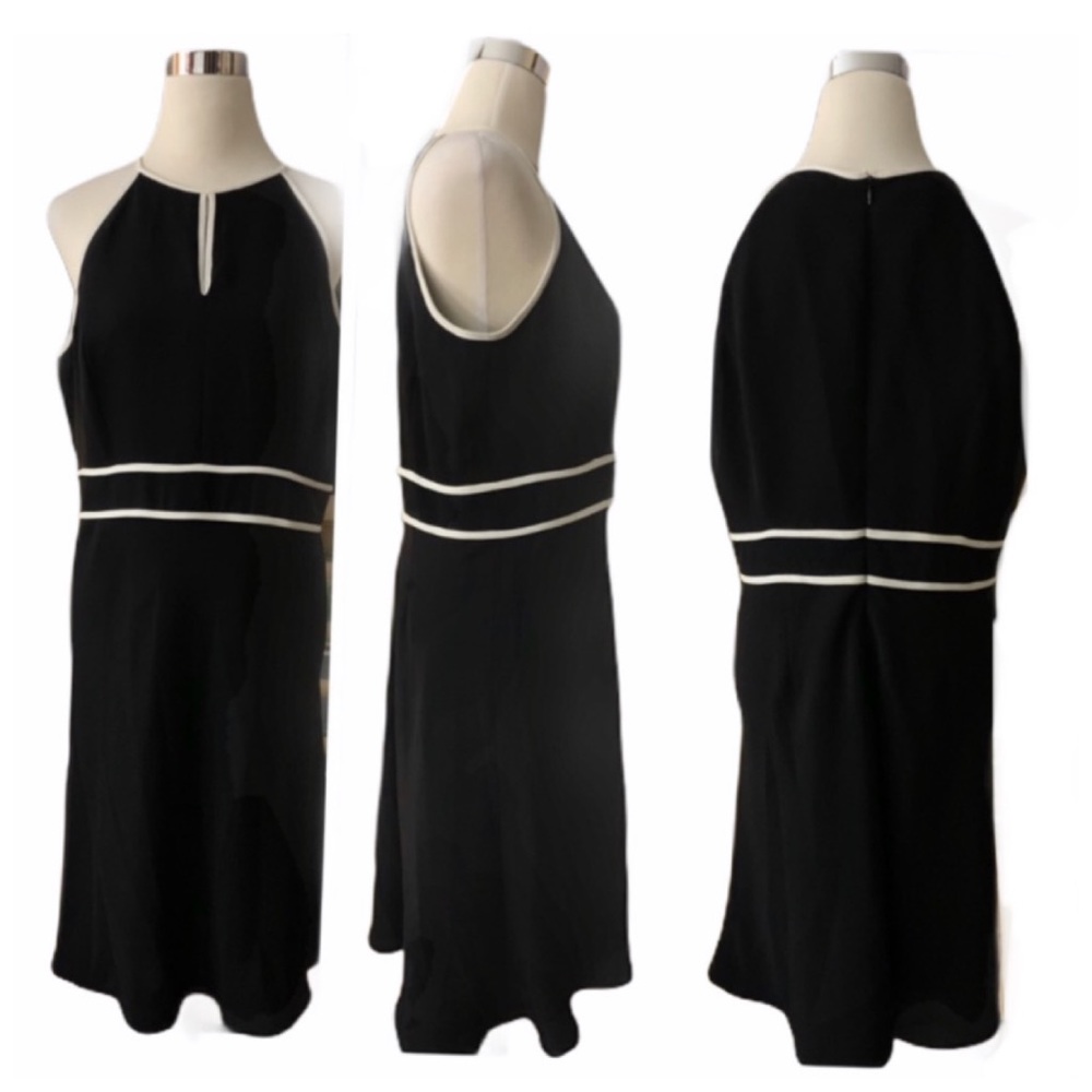 Evan Picone Black Evening Dress